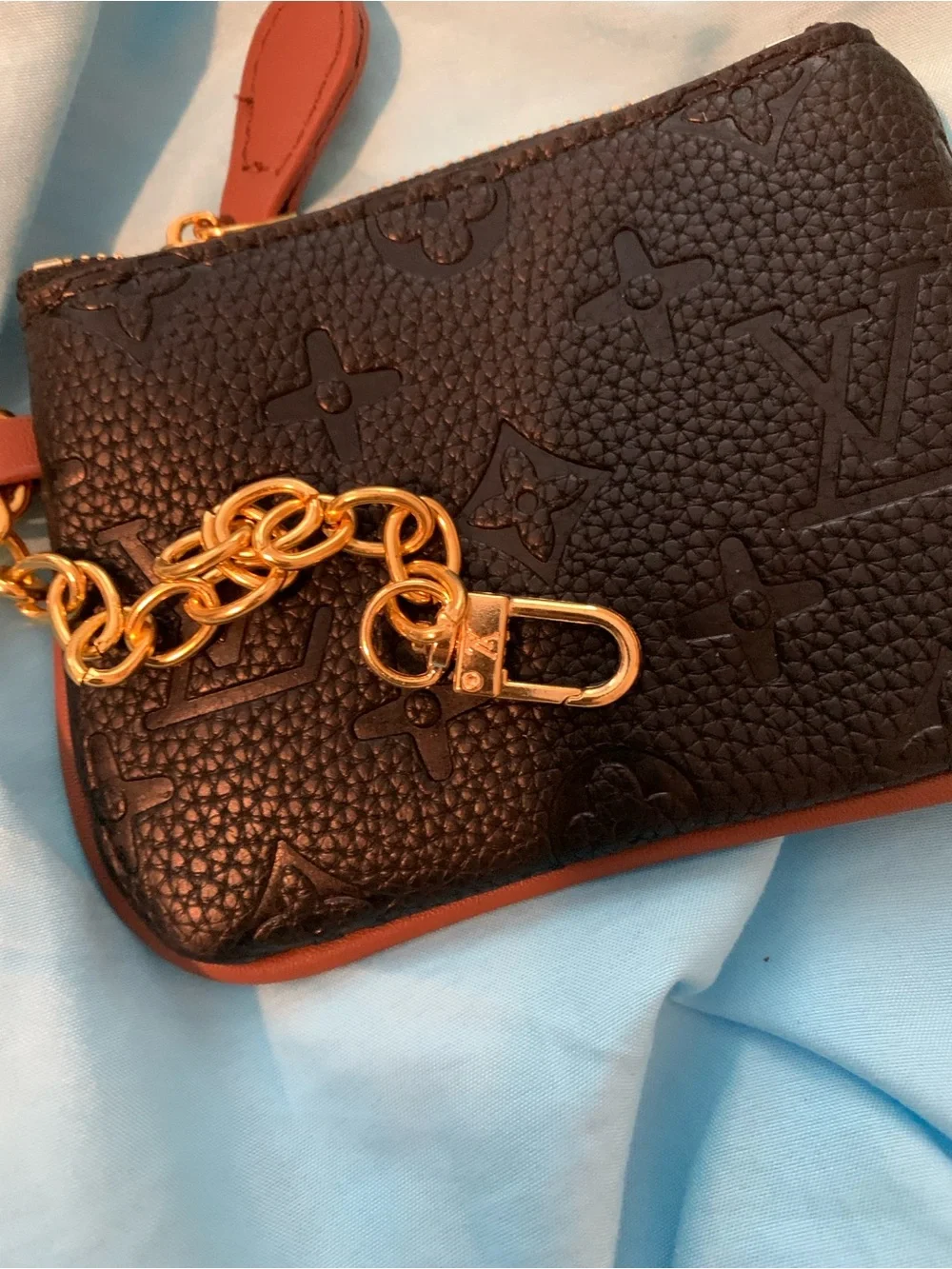 Black LV Motif Boston Speedy Bag